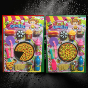 Carded Toy Pizza Set