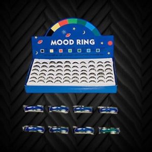 Assorted Patterns Mood Rings