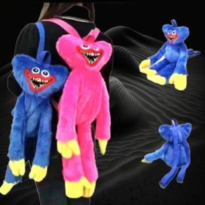 Assorted Color Huggy Wuggy Plush Back Pack
