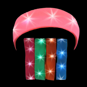Flashing Head Band Assorted Colors