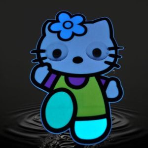 Flashing EL Cat Necklace