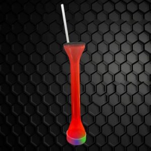Assorted Color LED Yard Glasses With Lid And Straw