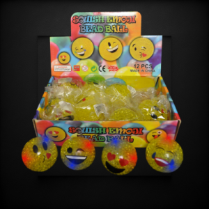 Assorted Style Emoji Water Bead Squishy Balls