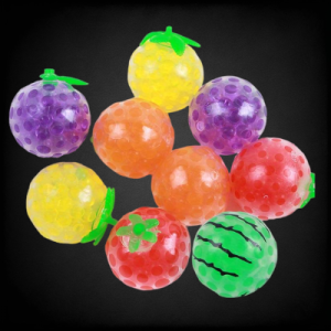 Assorted Style Water Bead Squishy Fruit
