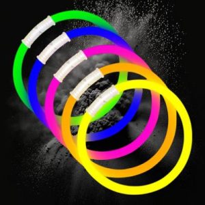 Glow Bracelet Assorted (100 Per Tube)