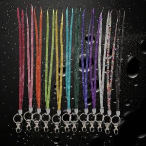 Key Gemstone Lanyard