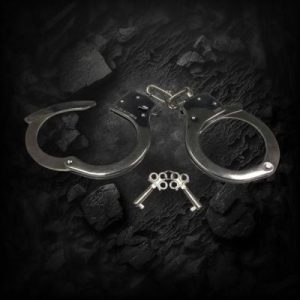 Metal Toy Handcuffs With Key Set