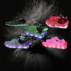 Flashing Shoes Assorted Colors And Styles