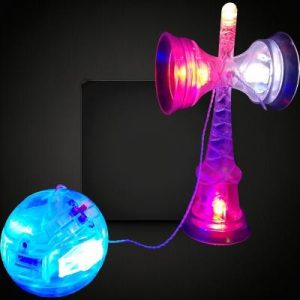 LED Multi-Color Kendama Wand Ball Game