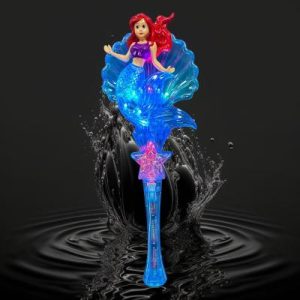 Blue Light Up LED Mermaid Wand