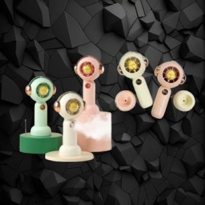 Assorted Color Personal Rechargable Misting Fan Case