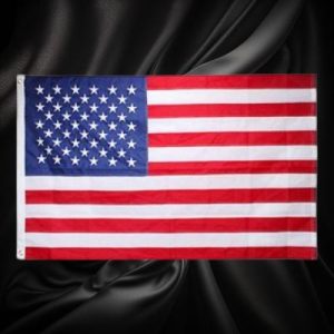 3'X5' USA Flat With Metal Grommet