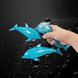 Multi-Color Water Bead Dolphin Squishy Back