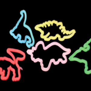 Glow In The Dark Silicone Bandzz (12 Per Pack Per Inner Per Case) Group