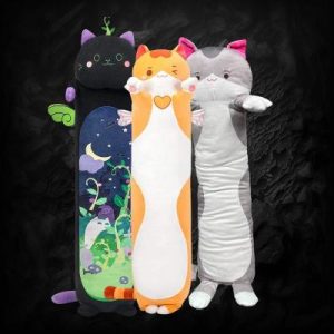 Large Plush Assorted Style Cat Neck Pillow