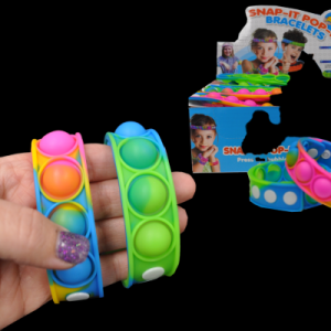 Silicone Snap It Pop It Bracelet