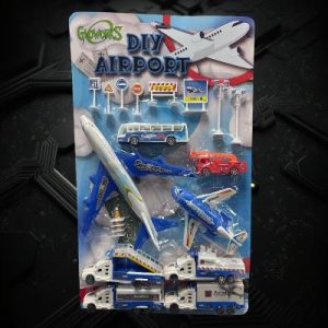 Assorted Carded Airplane Set