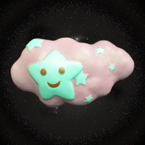Slow Rising Assorted Color Cloud Squishy