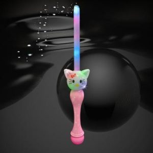 LED Multi-Color Kitty Bubble Wand