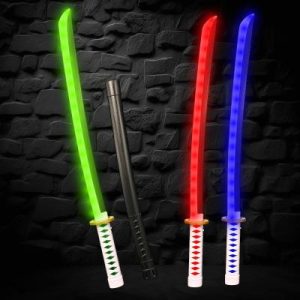 Assorted Color LED Ninja Sword With Sheath