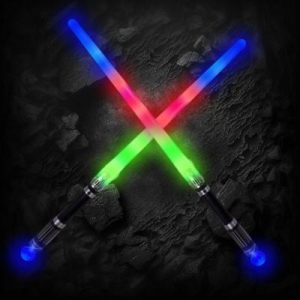 Multi-Color 3 Function Sword With Assorted Color Handle