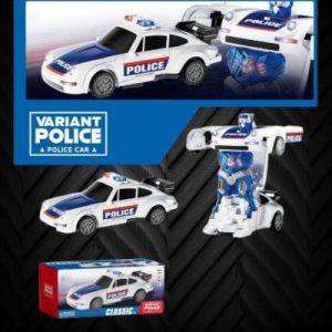 LED Police Robot Transformer Car (Case Fw-)