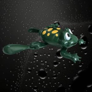 7" Wind Up Swimming Frog Toy