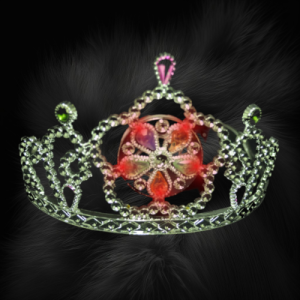 LED Flashing 5 Light Tiara