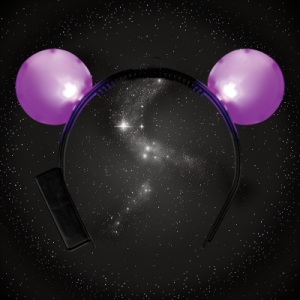 Assorted Color Flashing Mouse Ear Bopper Headband