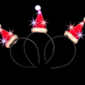 LED Mini Santa Hat Headband , 09036