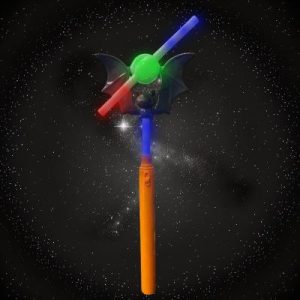 Friendly Bat Assorted Windmill Wand Multi-Color LED Lights