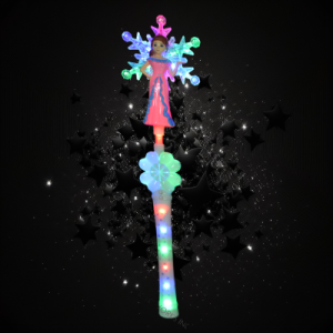 Flashing Snowflake Wand