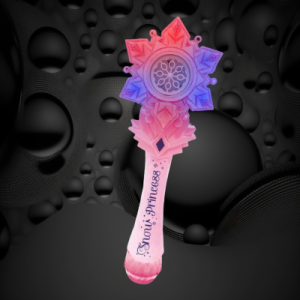LED Snowflake Bubble Wand