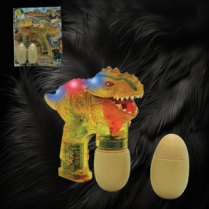 Flashing T-Rex Bubble Gun - (18X29X29, ) 142