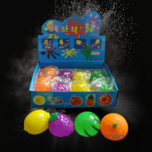 Assorted Style Splat Fruit Grape, Melon, Orange, Lemon