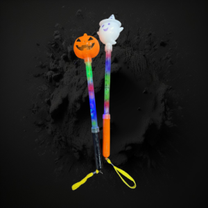 Trick Or Treat Wands Assorted Pumpkin /Ghost