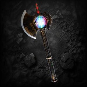 Multi-Color LED Axe With Sound