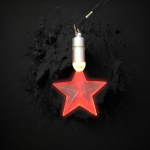 Flashing ACrylic Star Necklace