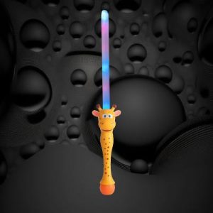 Giraffe Shaped Bubble Swords