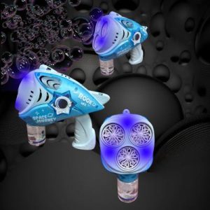LED Rechargable Ultimate Gatling Bubble Gun