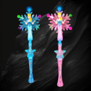 Blue LED Flashing Princess Snowflake Wand Case Also 6A 9 Check Price