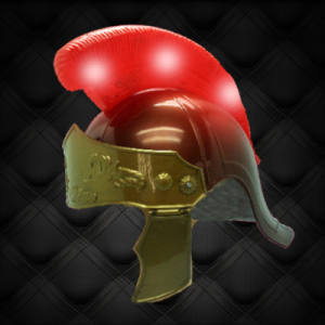 Flashing Roman Style Helmet W/Plastic Mohawk