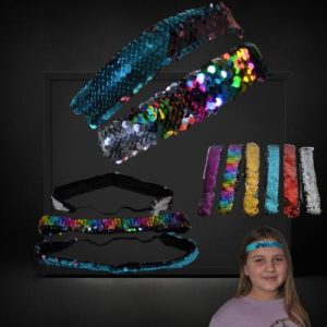 Sequin Elastic Headband