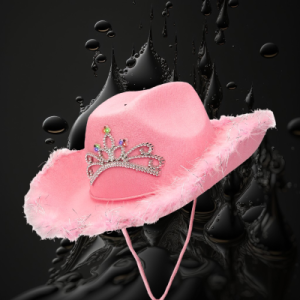 Flashing Pink Cowgirl Hat UPC Code - 727814000063