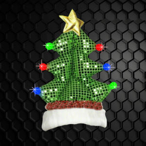 LED Christmas Tree Hat