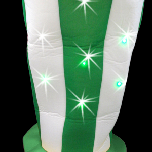 Green And White Stove Top Hat With Shamrock On The Front