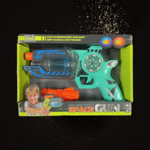 LED Light Up Toy Space Gun With Sound