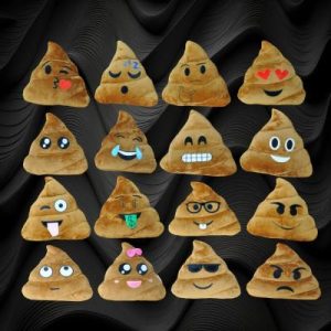 Emoji Poop Pillow Assorted Styles