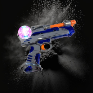 Spinning Ball Gun W/ 2 Rods & Laser - Bulk Or-48 Case Boxed ******Please