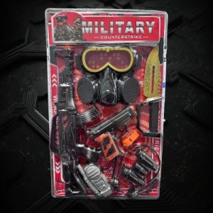 Counterstrike Military Carded Weapon Play Set With Knife And Headset